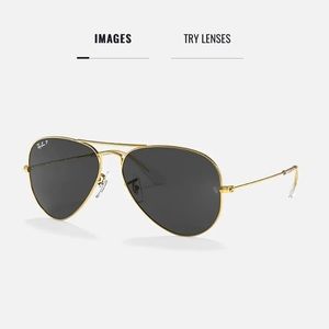 Classic Ray-Ban Aviator Black and Gold